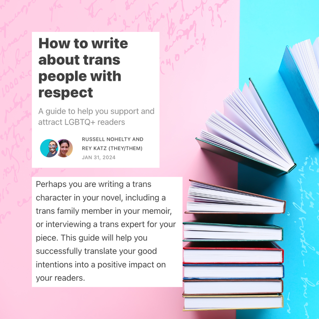 How to write about trans people with respect.